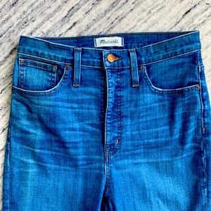 Madewell Tall 11” High-Rise Skinny Maricopa Wash